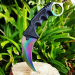 Titanium Rainbow Karambit Replica (7.5")