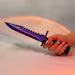 Red Bayonet Knife Replica