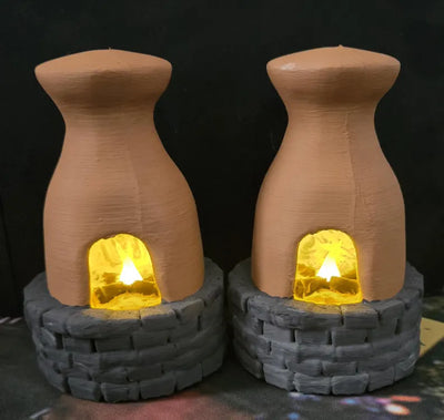 Mini Furnace Tea Light Holder