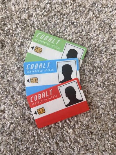 Rust Keycard Set — Programmable NFC (3-Pack)