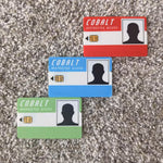 Rust Keycard Set — Programmable NFC (3-Pack)