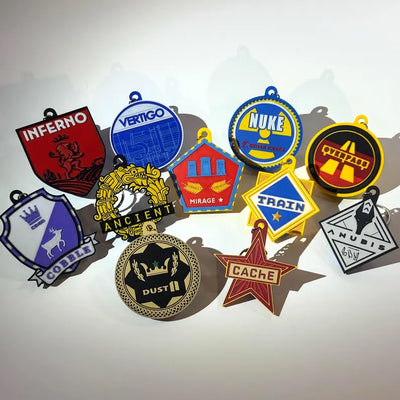Map Logo Keychain
